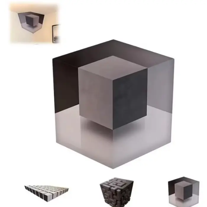 Nouvelle Décoration Murale 3D Effet Illusion Optique DIY : Redéfinition de la Réalité