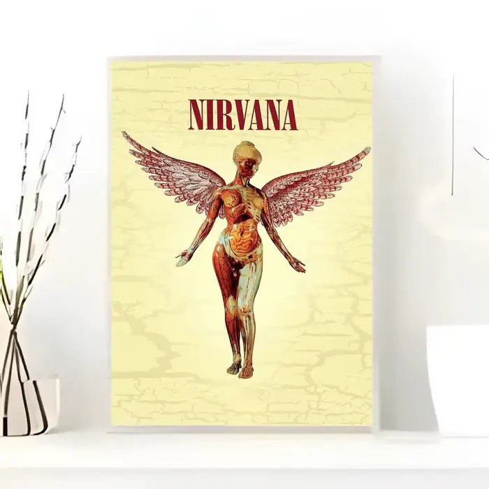 Affiche Punk Hard Rock N-Nirvana