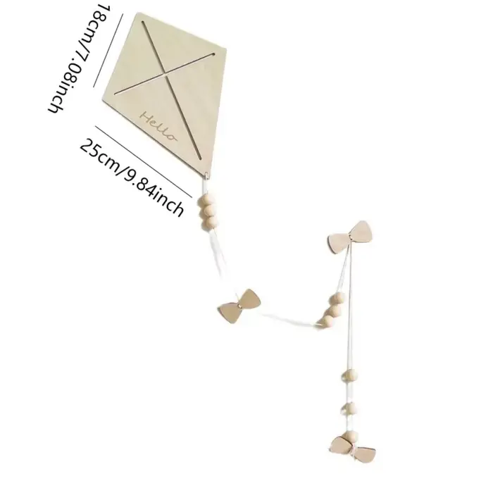Décoration murale en bois pour chambre d'enfant de style nordique