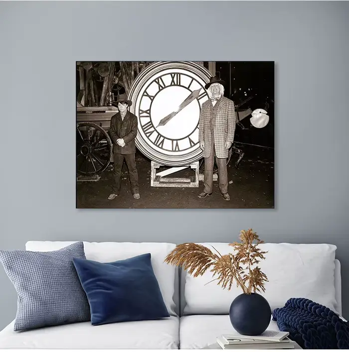 Affiche de retour vers le futur, Film classique imprimé, Film alternatif, Photo rétro, Style Vintage, peinture sur toile d'art mural, décoration de maison