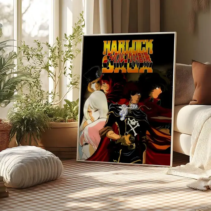 Affiche Anime Captain Harlock