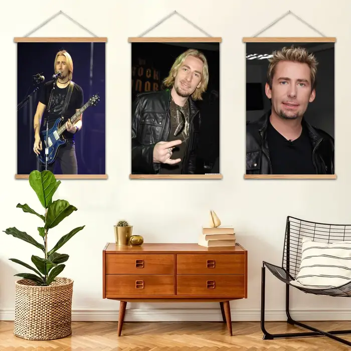 Chad Kroeger – peinture murale encadrée