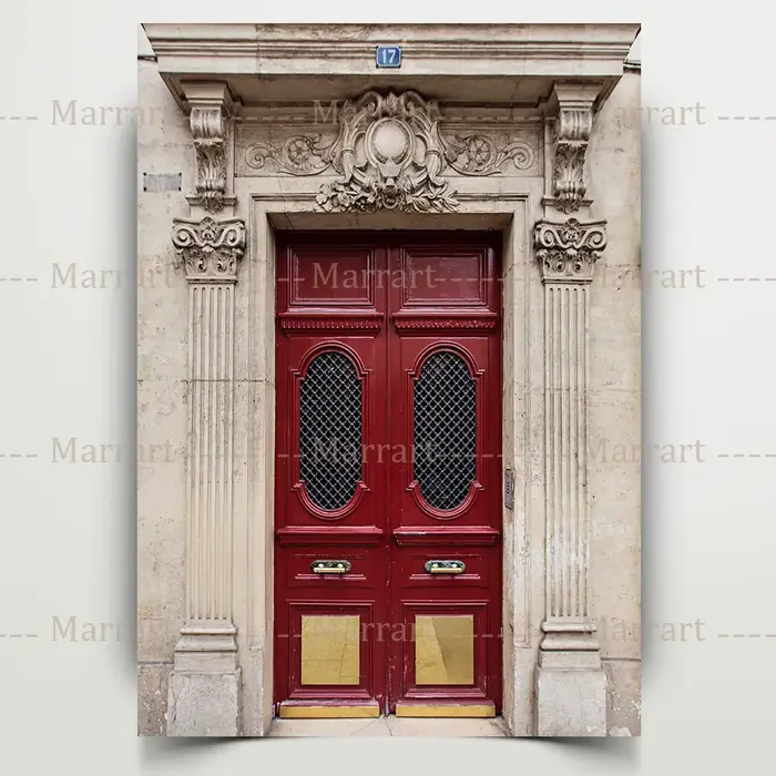 Paris porte photographie impression