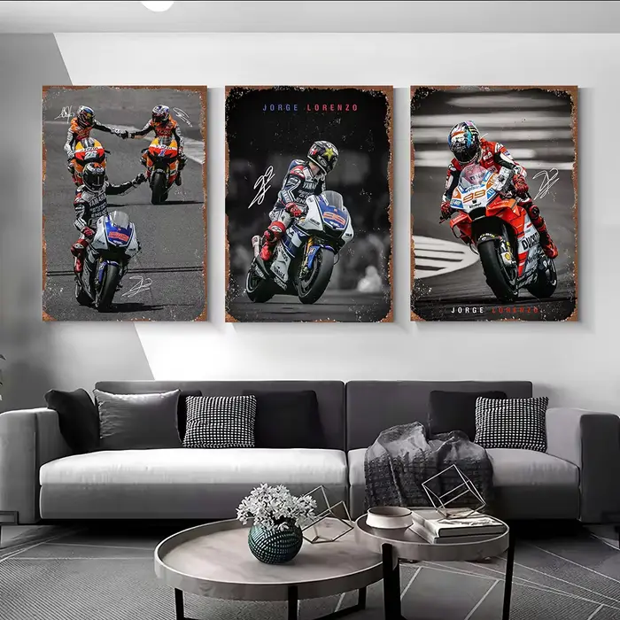 Affiche imprimée Jorge Lorenzo MotoGP