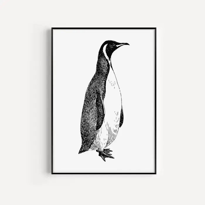 Impression Pop Art Pingouin