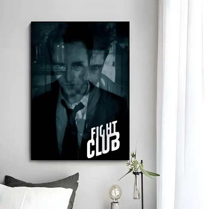 Affiche de film suspensif F-Fight C-Club