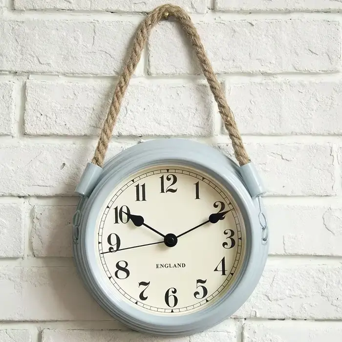 Horloge murale en métal 3D créative, décoration vintage pour la maison, salon, accessoires de cuisin