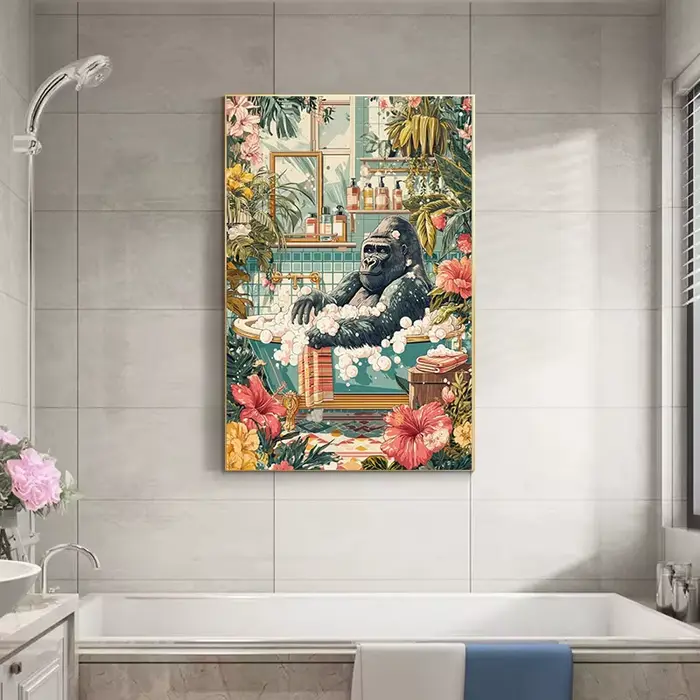 Affiches d'art d'animaux de la Jungle tropicale