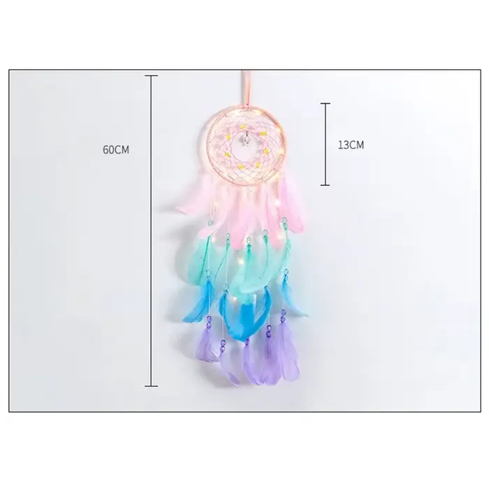 Décoration Murale Colorée Faite à la Main pour Fille et Garçon