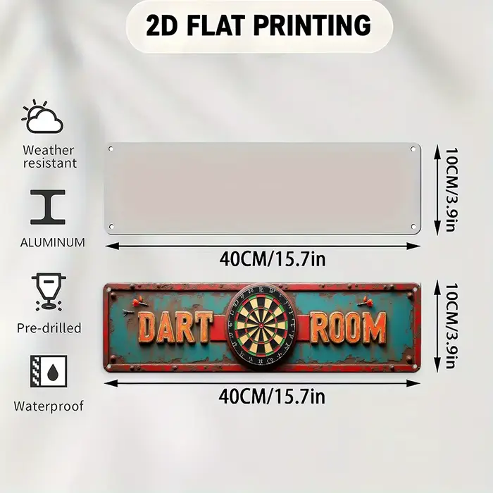 Panneau plat 2D en aluminium