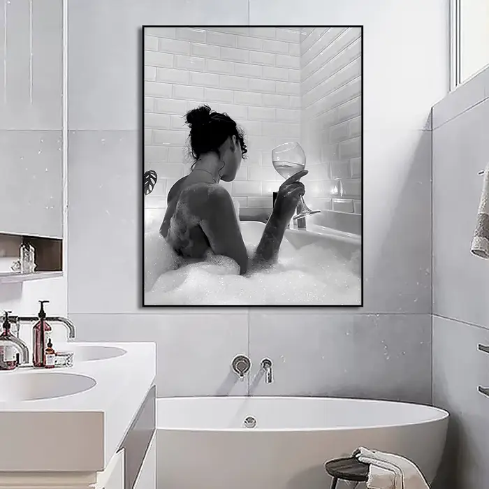 Toile de peinture imprimée pour femme