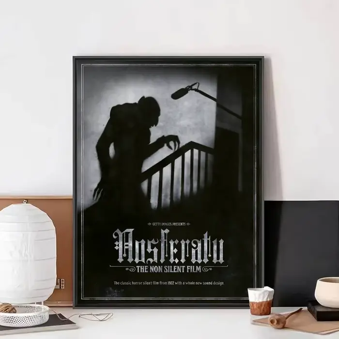 Nosferatu classique film d'horreur auto-adhésif Art affiche rétro autocollant bricolage salle Bar ca