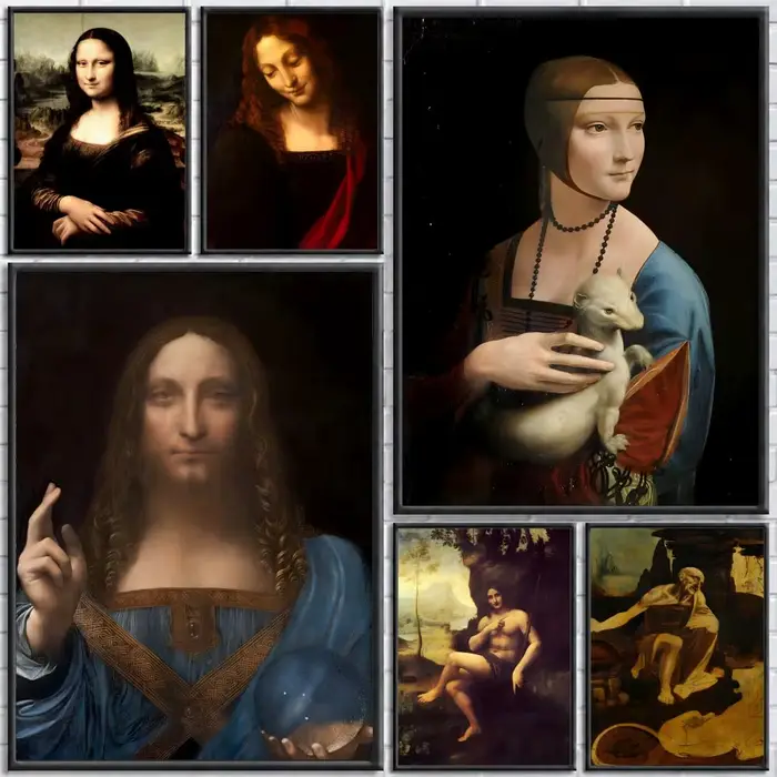 Affiche d'artiste Leonardo da Vinci