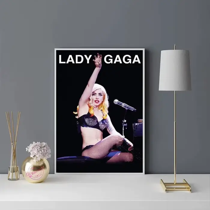 Affiche murale de Lady Gaga Born This Way Pop Singer Star