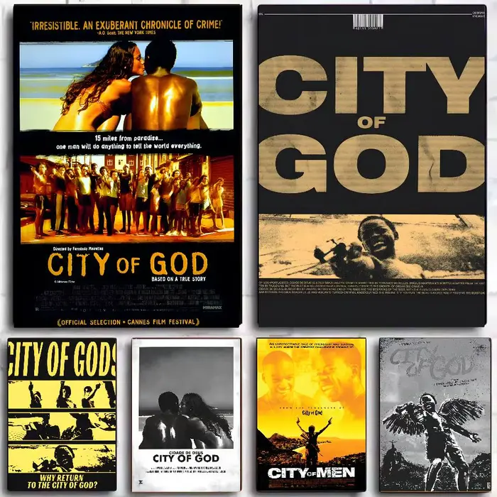 Affiche de film classique C-City Of God