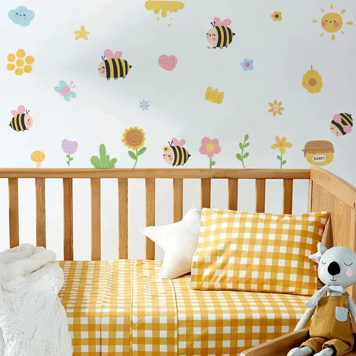 Autocollant mural en vinyle pour chambre d'enfant