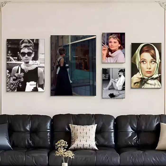 Affiche intemporelle A-Audrey Hepburn