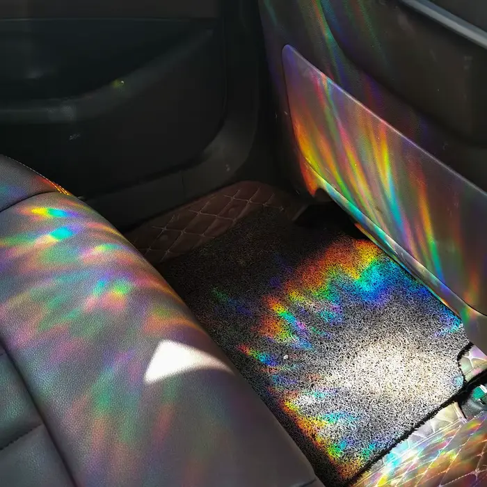 Suncatcher-Autocollants de fenêtre en verre arc-en-ciel