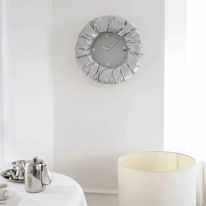 Horloge murale coréenne en tissu