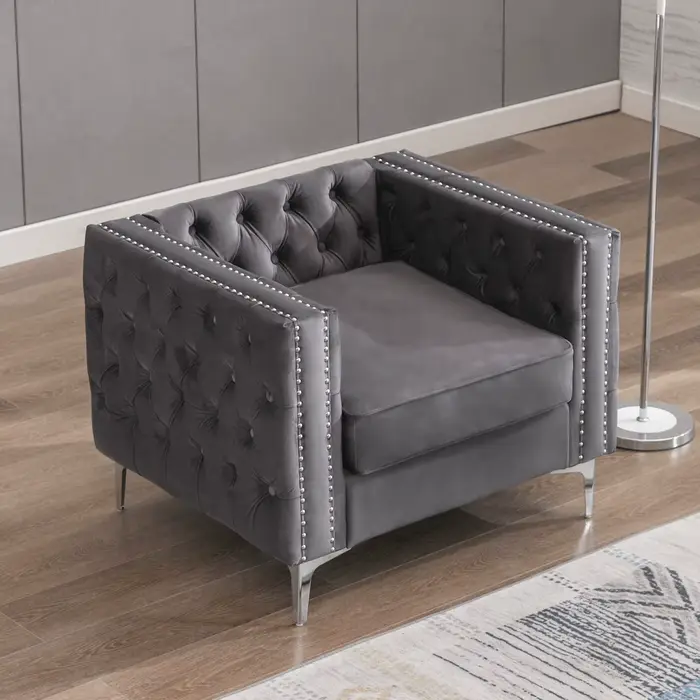 HORGgland O-Ensembles de meubles de salon, canapé sectionnel convertible avec rangement