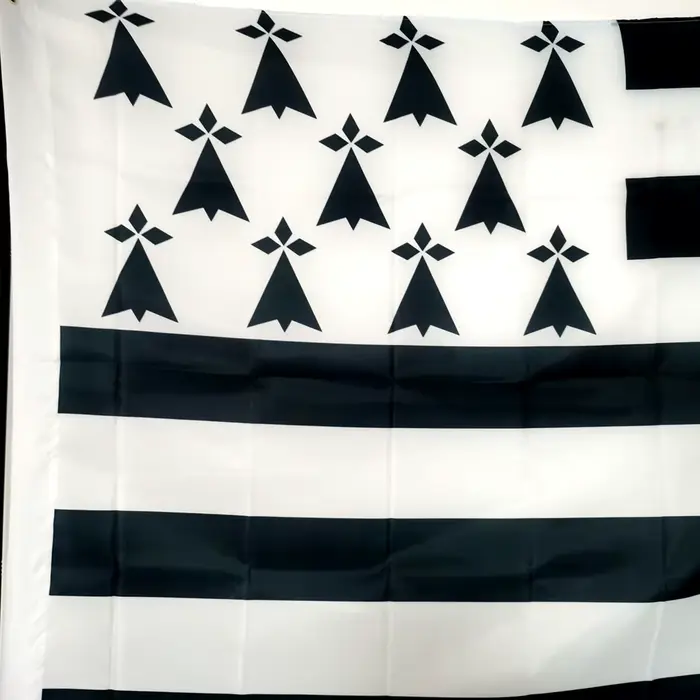 Drapeau de Brittany pour décoration