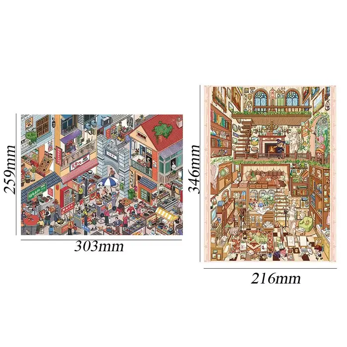 Autocollants 3D grand format imperméables pour scène de rue