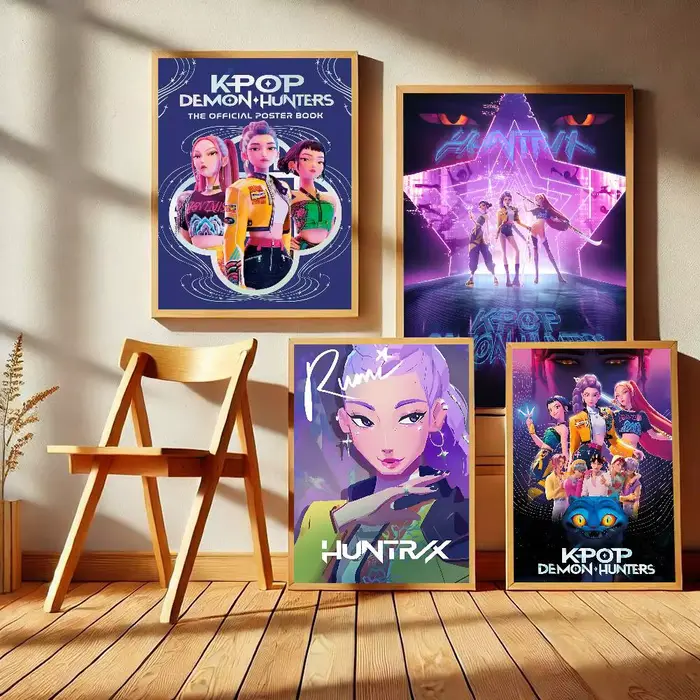 Affiches de films classiques Kpop D-Demon H-Hunters