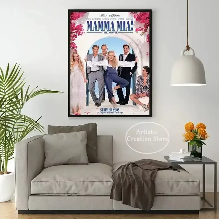 Maman Mia! Peinture sur toile de l'émission de télévision classique, impression HD, gestion pour chambre à coucher, club, café, mur de cinéma, décoration d'intérieur, cadeaux