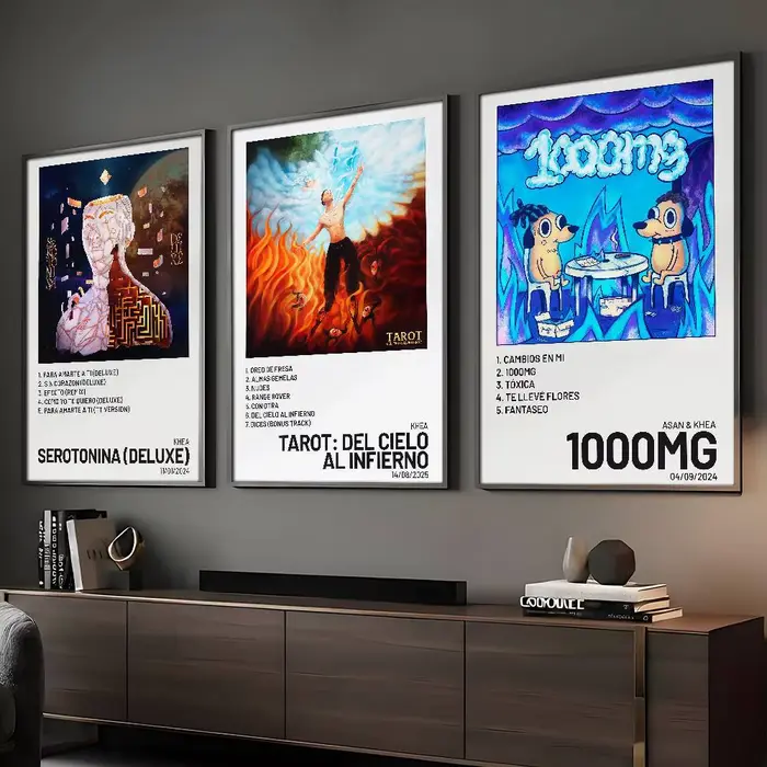 Affiche HD du rappeur KHEA, décoration murale pour la maison, la salle, le bar, le café, peinture artistique
