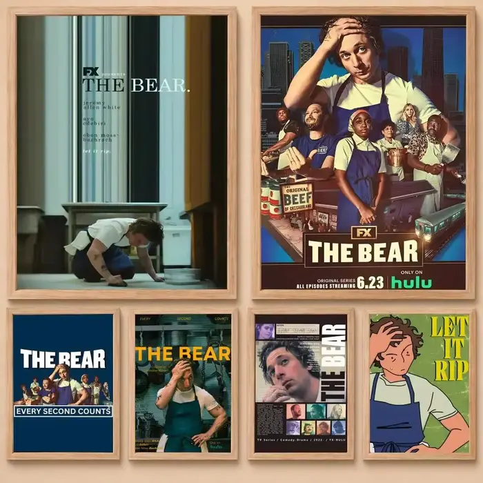 Affiche murale moderne série T-The Bear