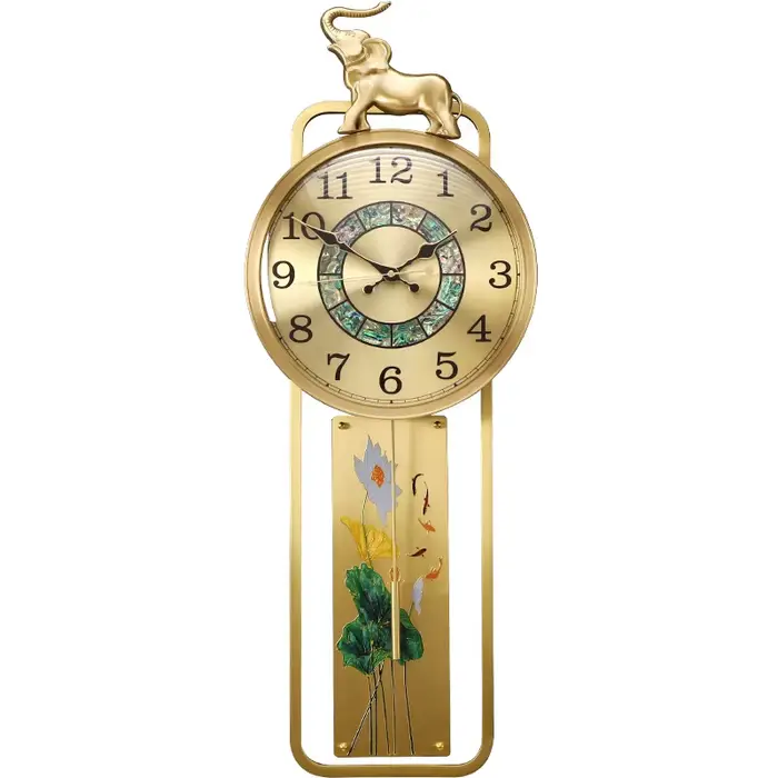 Horloge murale Design industriel moderne suspendu minimaliste intérieur