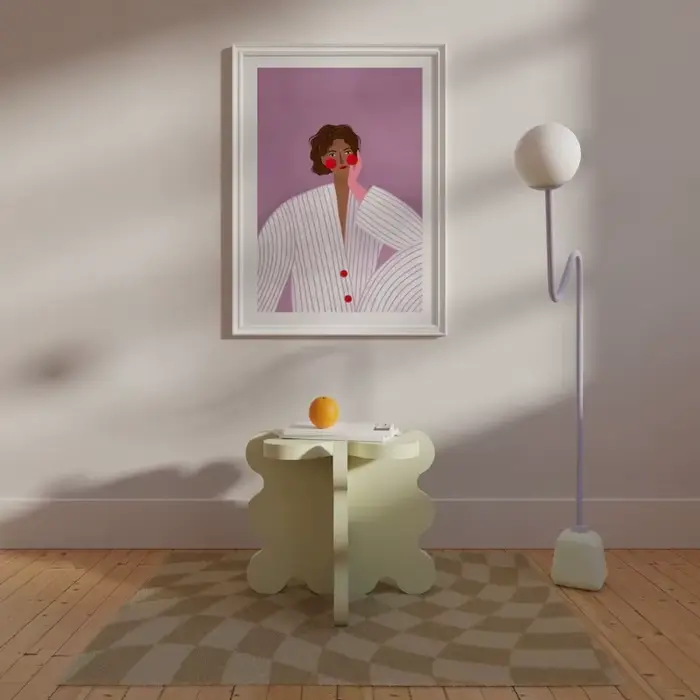 Affiche d'illustration de Portrait de femmes minimaliste