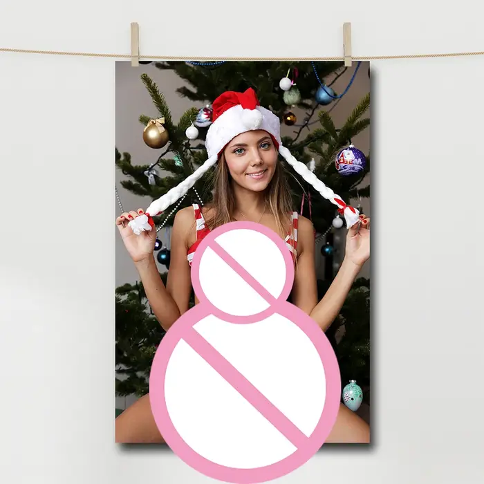Affiches et impressions murales sur toile pour filles de Noël, décorations esthétiques pour la maiso