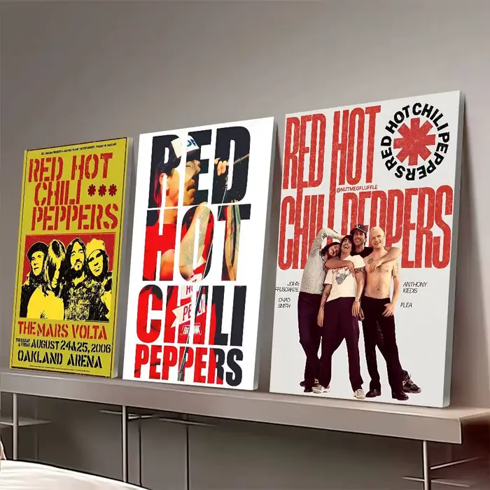 R-rouge chaud c-chili poivrons affiche affiches peintures décoratives étude chambre Bar fond