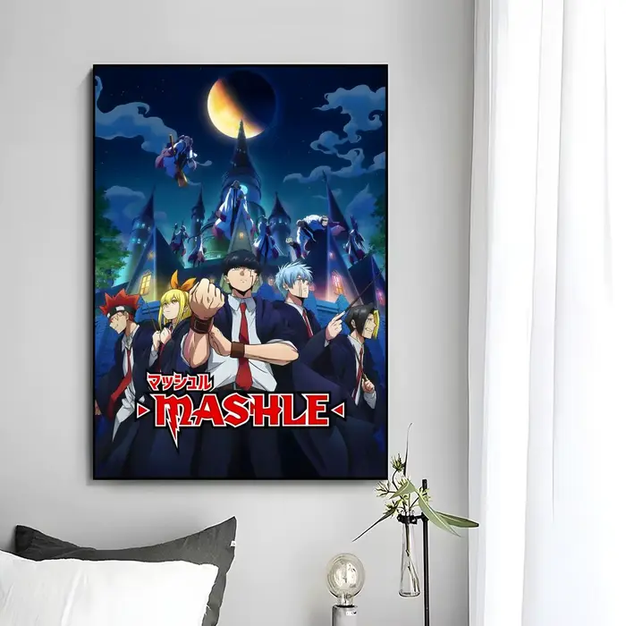 Affiche murale décorative de manga comique Mashle: Magic and Muscles, impression artistique, décorat