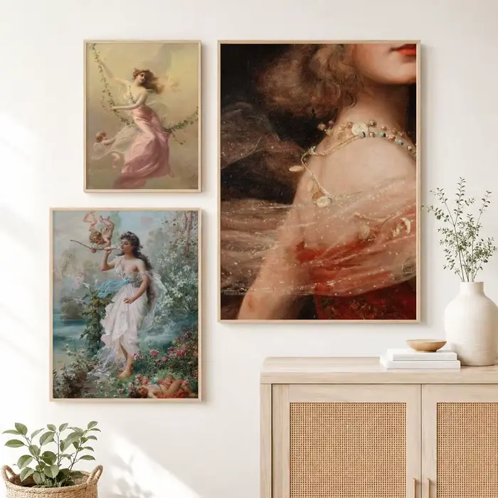 Affiche murale style Art Renaissance