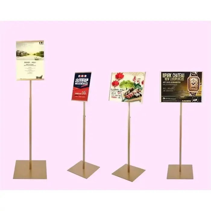 Cadre d'affiche rotatif Vertical et horizontal