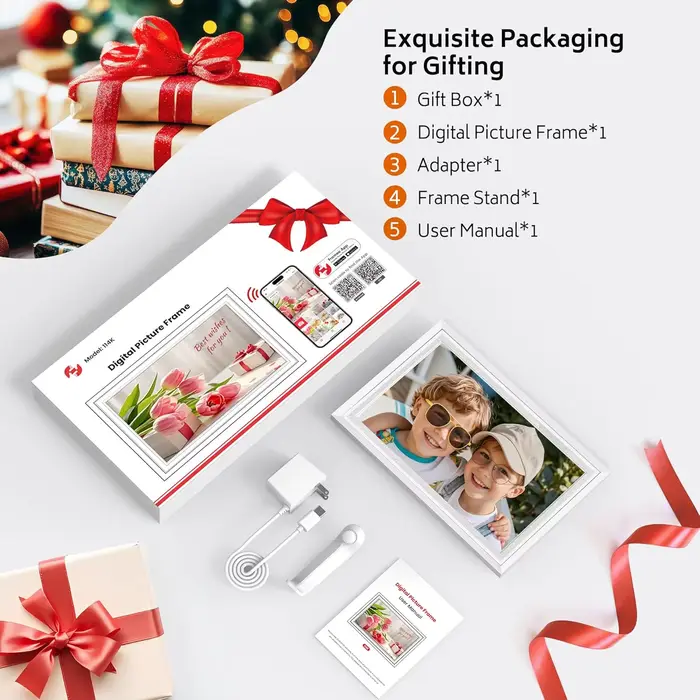 Cadre photo numérique WiFi 10