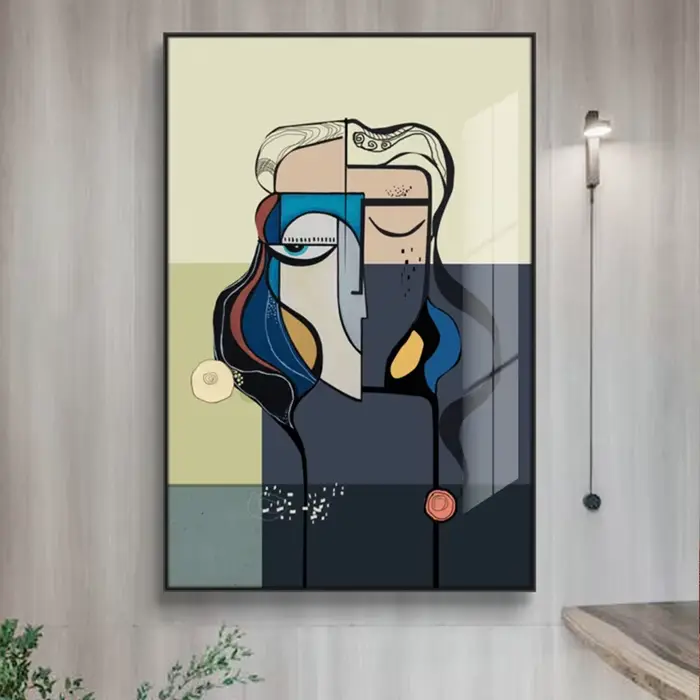 Peinture murale moderne