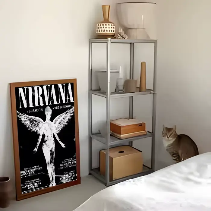 Affiche de groupe de Rock A-N-Nirvana