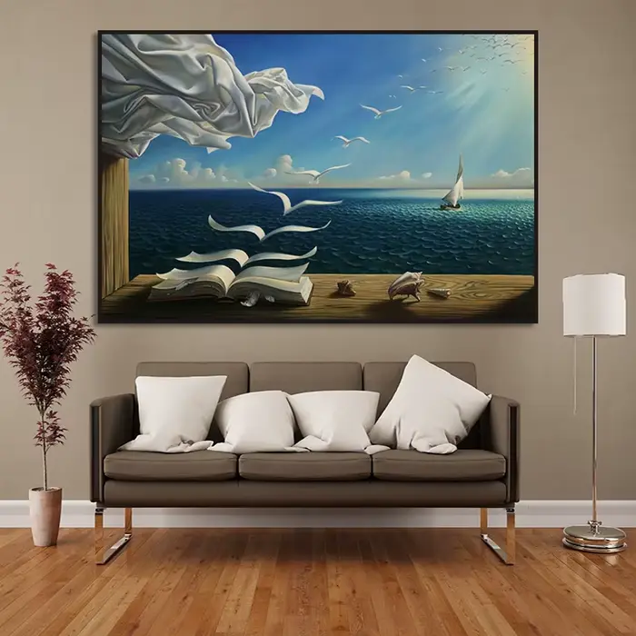Peinture à l'huile Salvador Dali