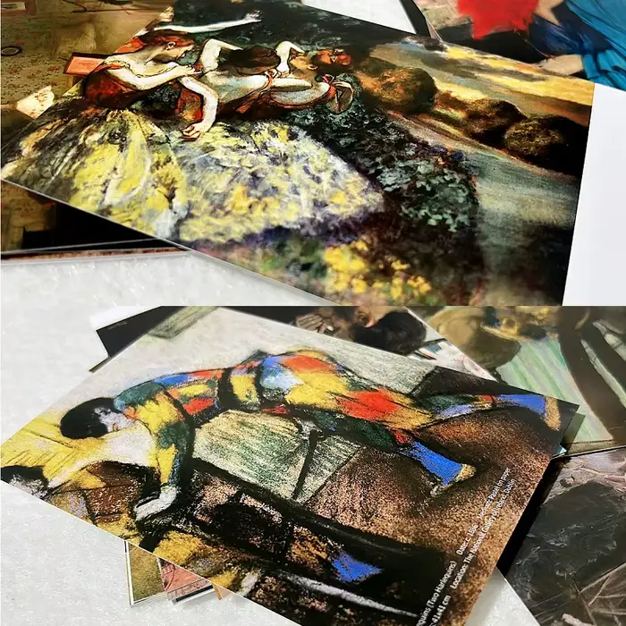 30 pièces/ensemble Edgar Degas peinture à l'huile carte postale-danseur de Ballet classique français