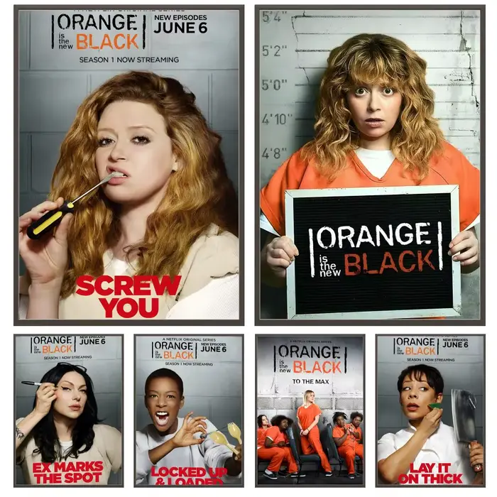 Film classique o-Orange est le nouvel affiche noire polyvalente HD étanche Art mural décor auto-adhésif pour n'importe quel espace cadeau idéal