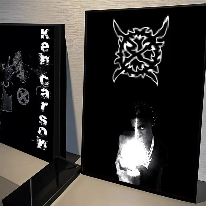 Affiche décorative du rappeur K-Ken Carson, autocollants muraux décoratifs, impression Photo pour la