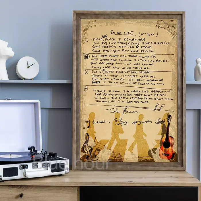 Abbey Road – affiche d'album de musique