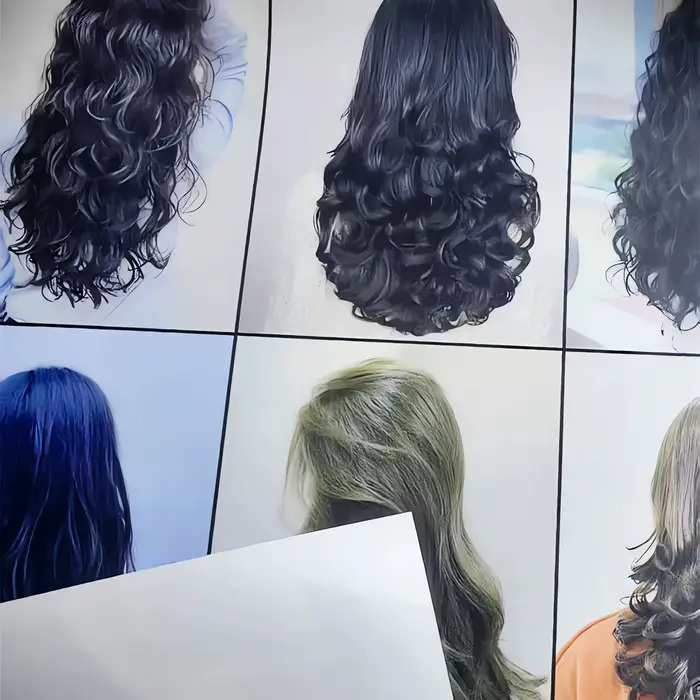 Affiche tendance pour coiffeuse