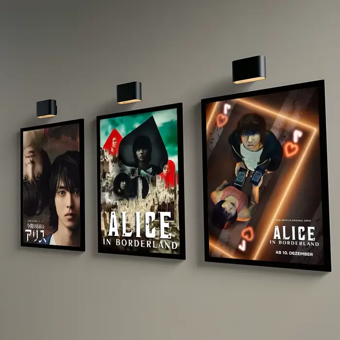 Alice In Borderland 2 affiche de film décor de salle décoration de la maison intérieur mur Art impression étanche Garage chambre affiches cadeau