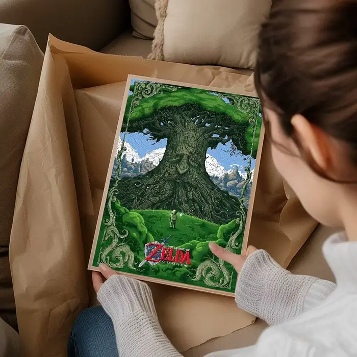 Affiches de films classiques Legend Video Game Z-Zeldas, décoration vintage pour chambre, bar, café,