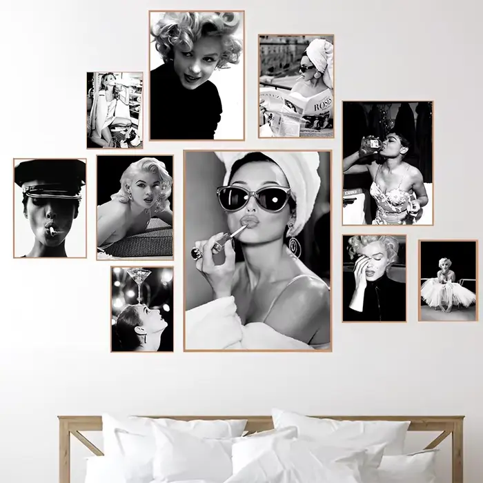Affiches de motivation féministe Sexy