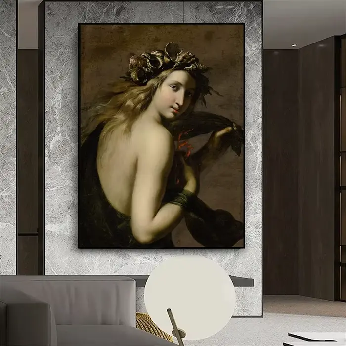 Affiche féministe Vintage baroque italienne de la Renaissance, Artemisia Gentileschi, peinture sur toile d'art mural pour décoration de chambre et de maison